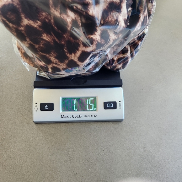 Good American Leopard Print Satin Shine Midi Dress Size Small NWT $179 - Picture 12 of 12